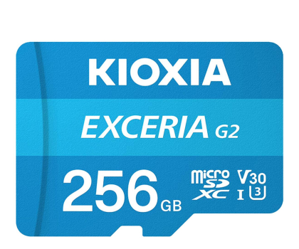 PenDrive KIOXIA MicroSDHC 256GB 100MB/s LMEX2L256GG2